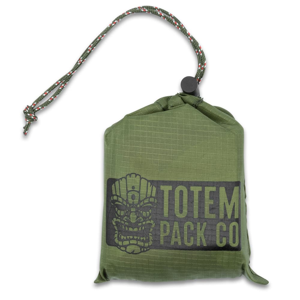 Full image of the Rain Poncho carrying bag. image number 2